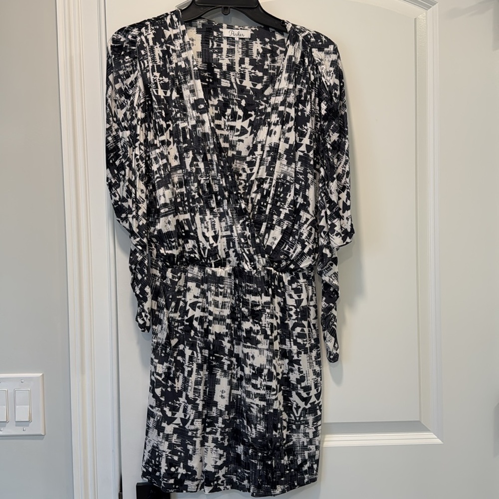 PARKER Catalina Blouson Dress in Gazette